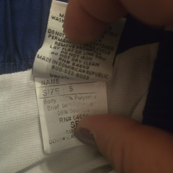 Varsity Spirit Cheer Athletic Shorts with White Trim Size Small - Picture 3 of 3